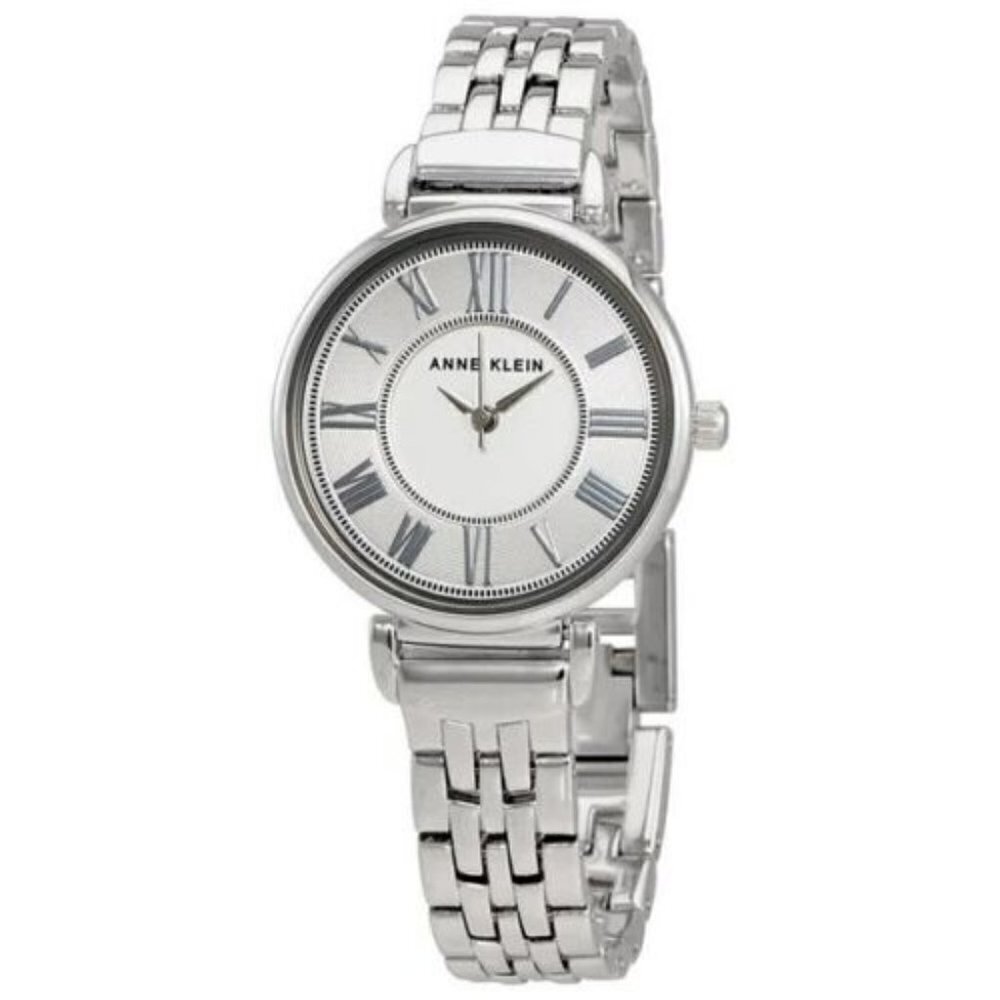 Anne Klein Women's AK-2159SVSV Silver Stainless-Steel Japanese Quartz Fashion Wa